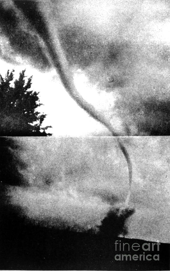 Science Photograph - Tornado, 1919 by Science Source