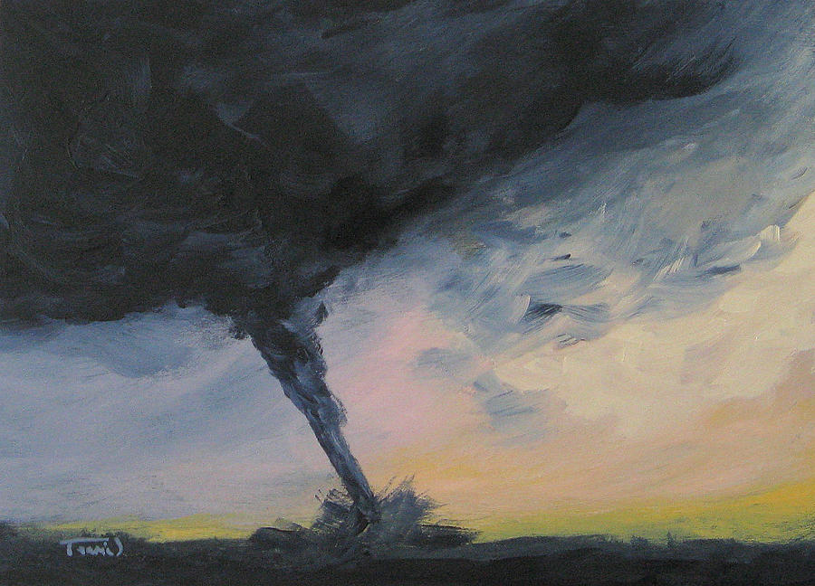 Tornado IV Painting by Torrie Smiley