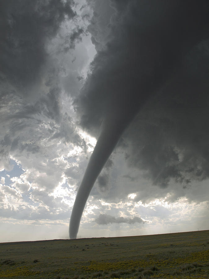 Tornado on the Plains Photograph by Steven Carey - Fine Art America