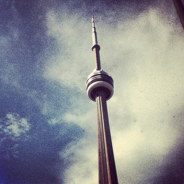 Toronto Photograph - #toronto #cntower by J A Y  -