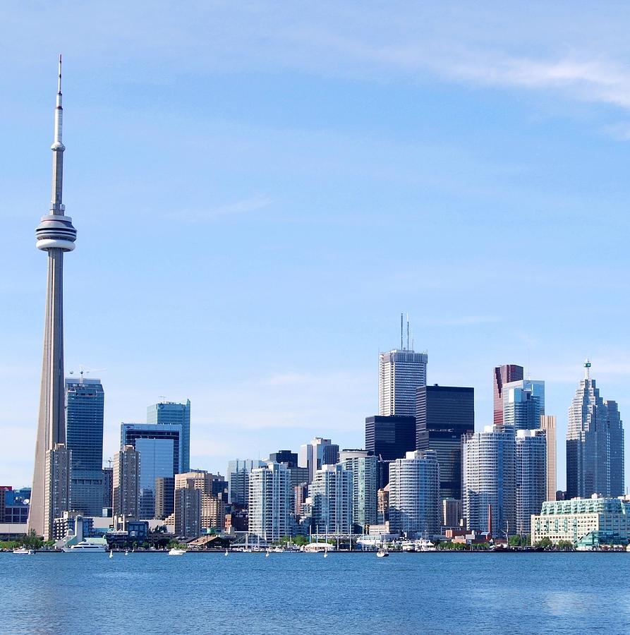 Architecture Photograph - Toronto Skyline Canada  by Lissandra Melo