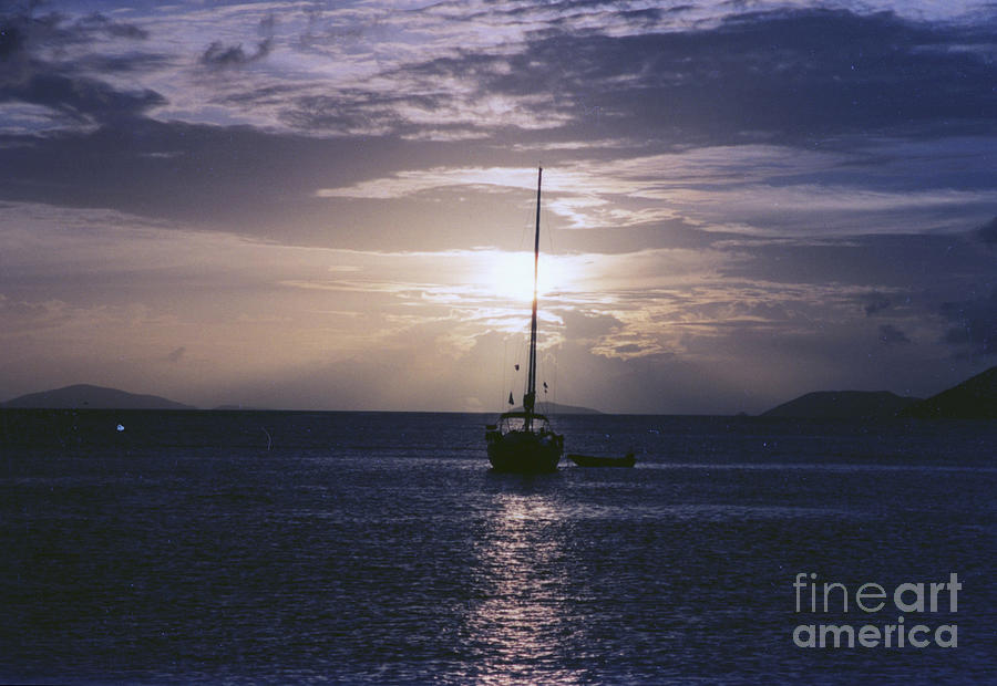 Tortola Sunset Photograph by William Norton