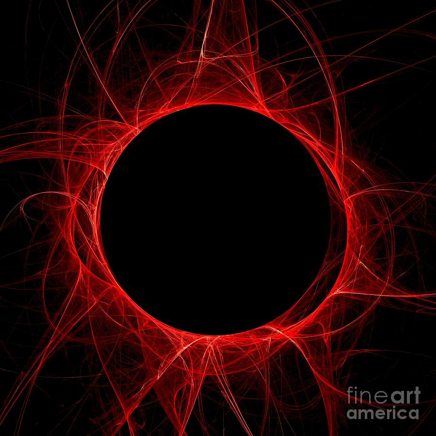 Total Eclipse of the Sun Digital Art by Renee Trenholm