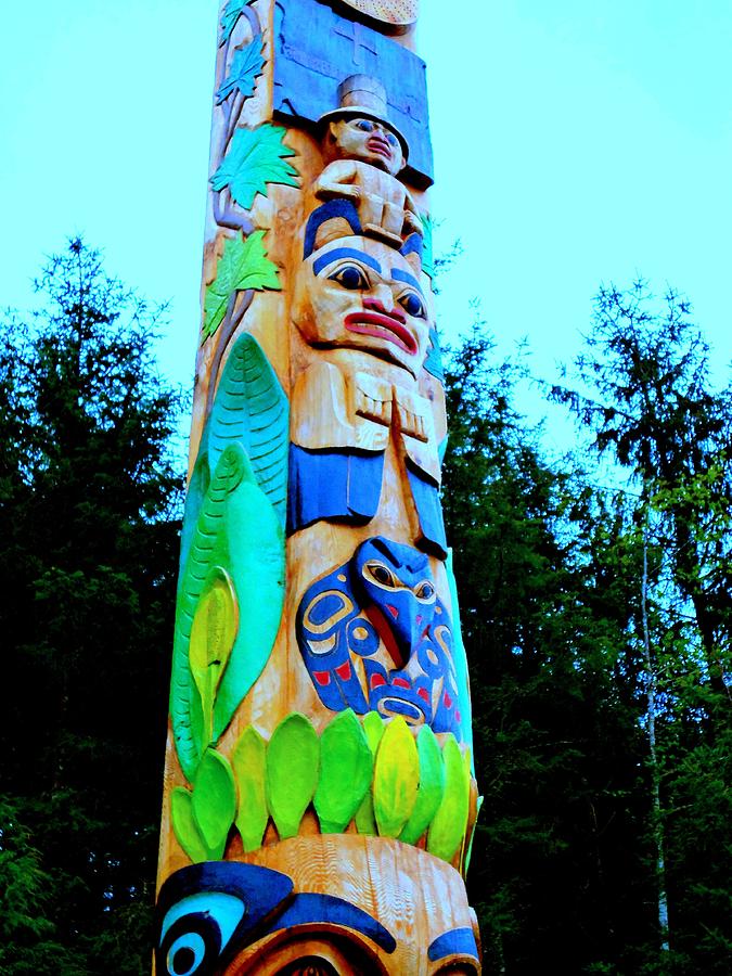 Tree Photograph - Totem 32 by Randall Weidner