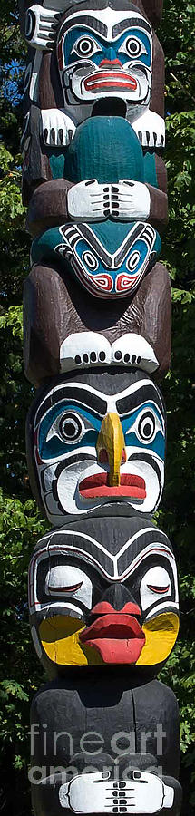 Totem Photograph by Jim Hatch