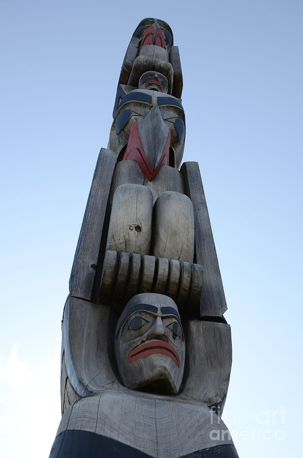 Totem Pole 14 Photograph by Bob Christopher