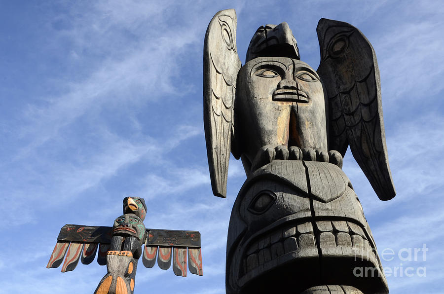 Totem Pole 6 Photograph by Bob Christopher - Fine Art America