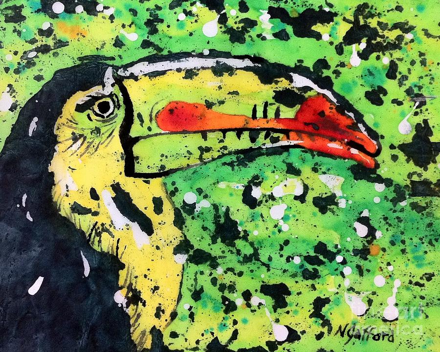 Nature Painting - Toucan by Norma Gafford Nature Painting - Toucan by Norma Gafford