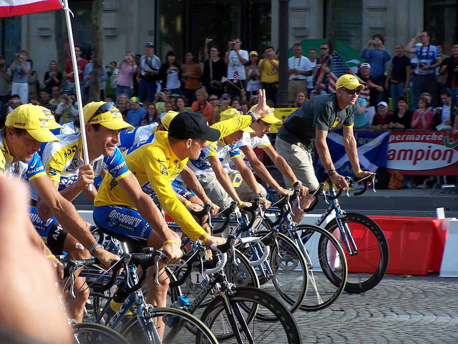 Tour de France 001 Photograph by Earl Bowser