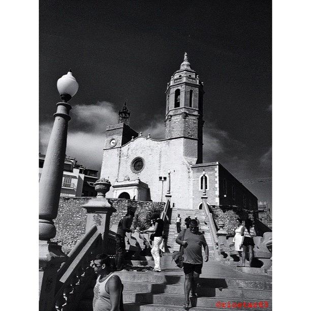Instagram Photograph - Tourists At The Church by Ric Spencer