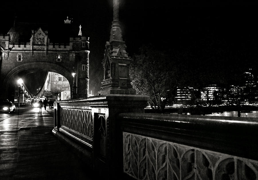 Tower Bridge by night Photograph by Laura Melis
