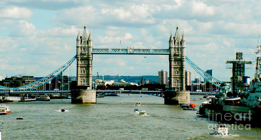 Tower Bridge in London Photograph by Pravine Chester