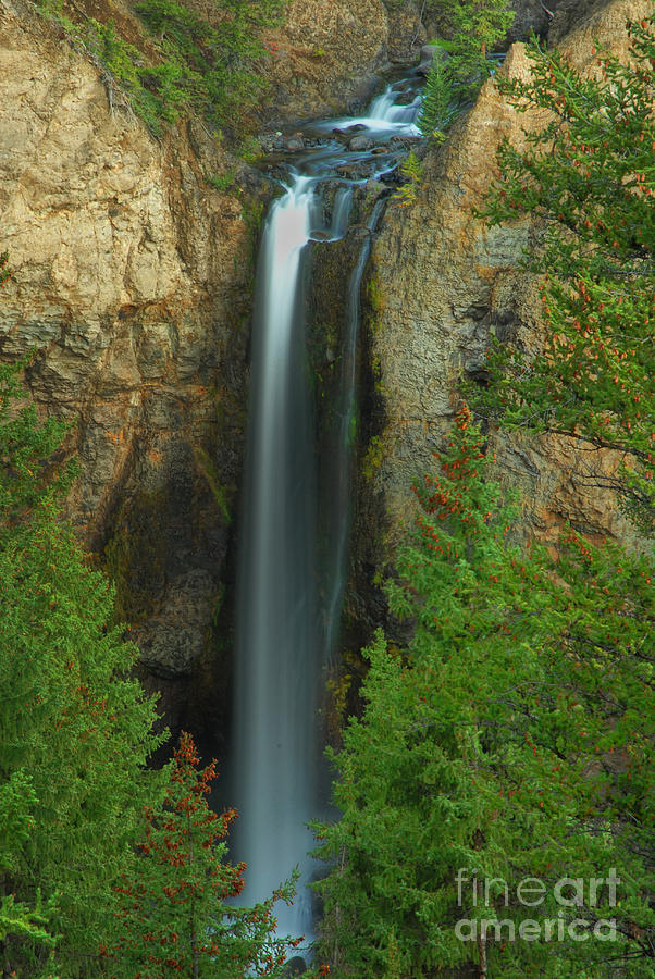 Tower Falls Photograph by Dennis Hammer