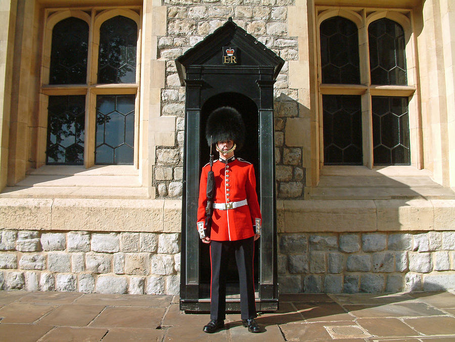 Tower Guard London England Photograph by Joseph Hendrix