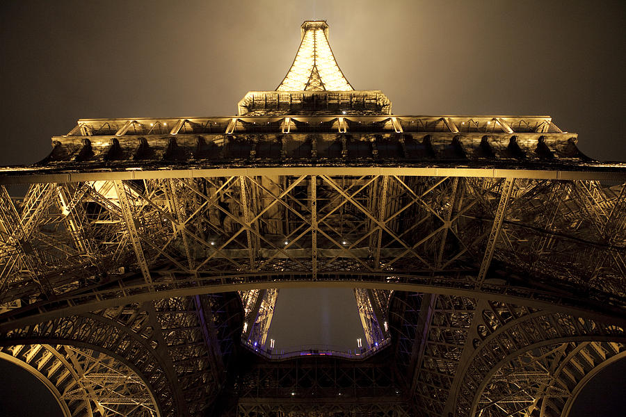 Paris Photograph - Towering Eiffel 2 by Jonathan Ellison