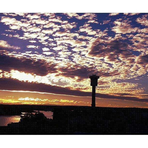 Sunset Photograph - Towering #instameetsydneymay2012 by Kendall Saint