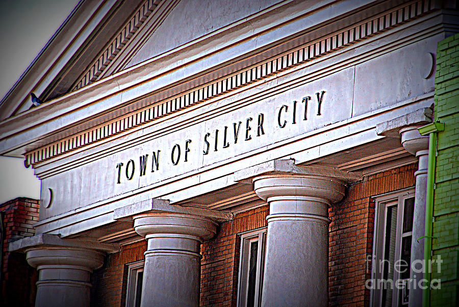 Architecture Photograph - Town of Silver City New Mexico by Susanne Van Hulst