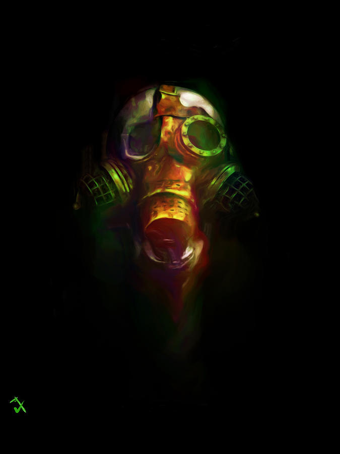 Toxic Painting by Adam Vance
