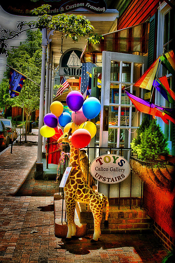 Toy StoreFront Photograph by Trudy Wilkerson