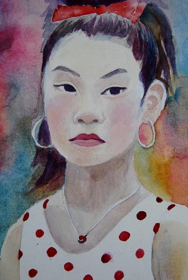 Toyota Festival girll Painting by Parag Pendharkar