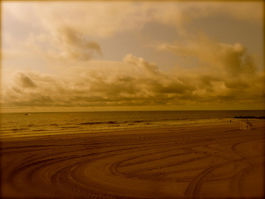 Tracks in the Sand Photograph by Joe  Burns