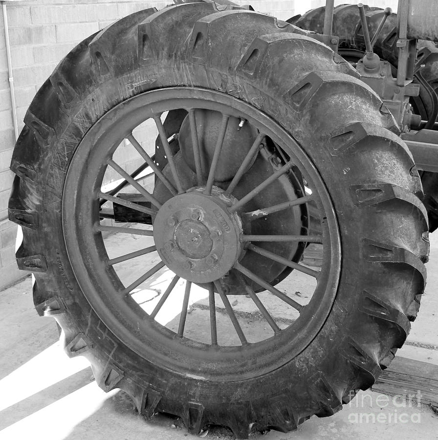 Tractor Tire Photograph by Pamela Walrath