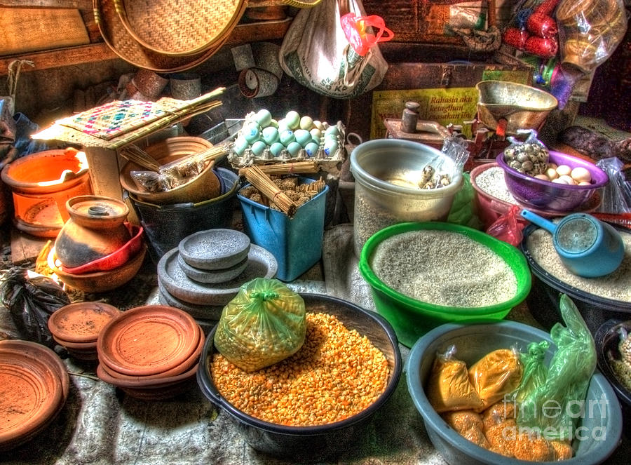 Traditional Grocery Shop Photograph by Charuhas Images
