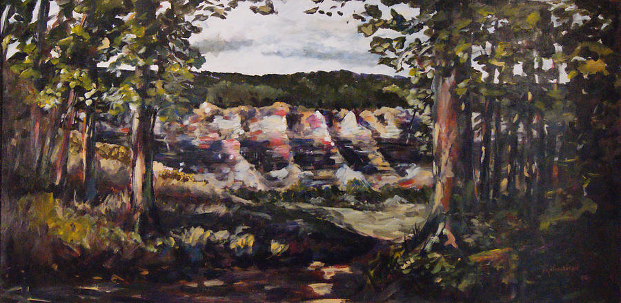 Trail Fifteen Painting by George Richardson