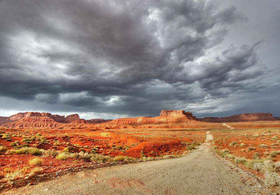 Desert Photograph - Trail of the Gods by Stellina Giannitsi