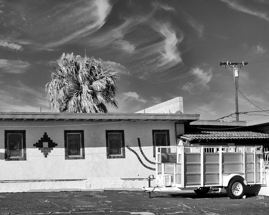 TRAILER TOWN Desert Hot Springs CA Photograph by William Dey