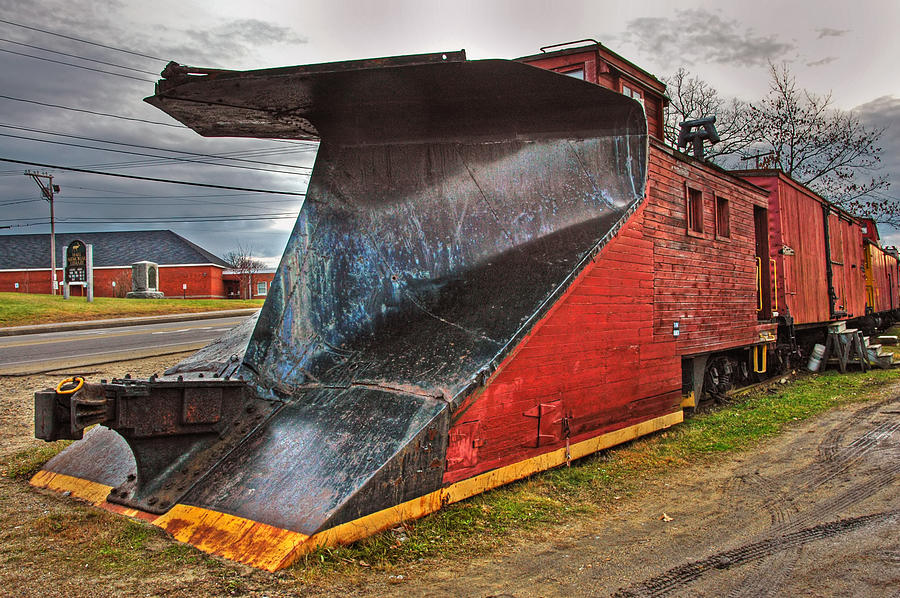 Train Plow Photograph by Joann Vitali
