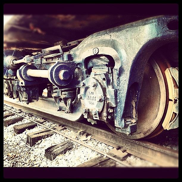 Train Photograph - #train #railroad #trains #traintracks by Mark Scheffer