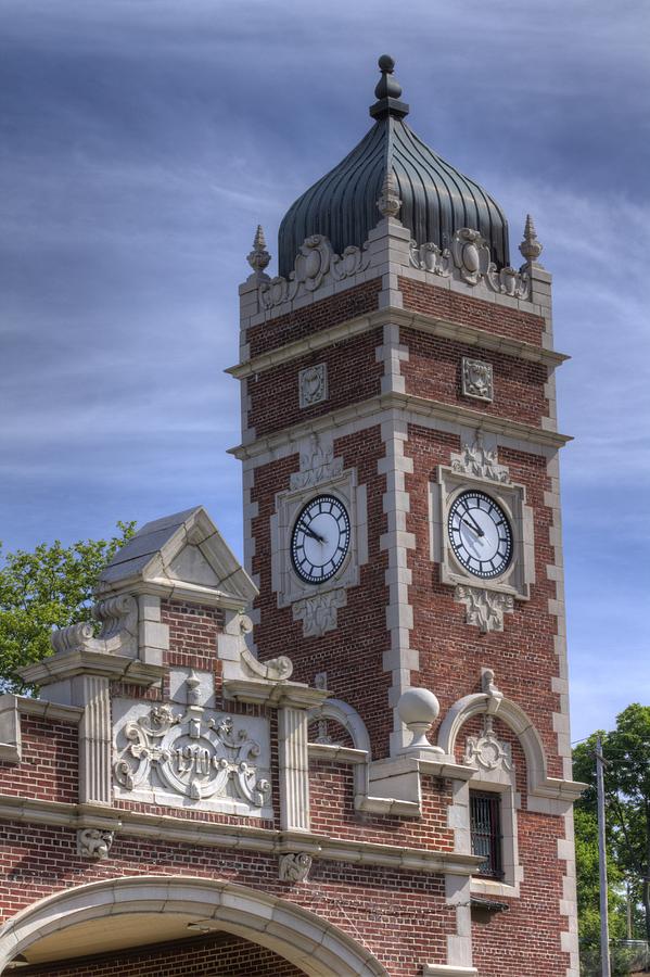 Train Station Clock Tower Photograph by Coby Cooper