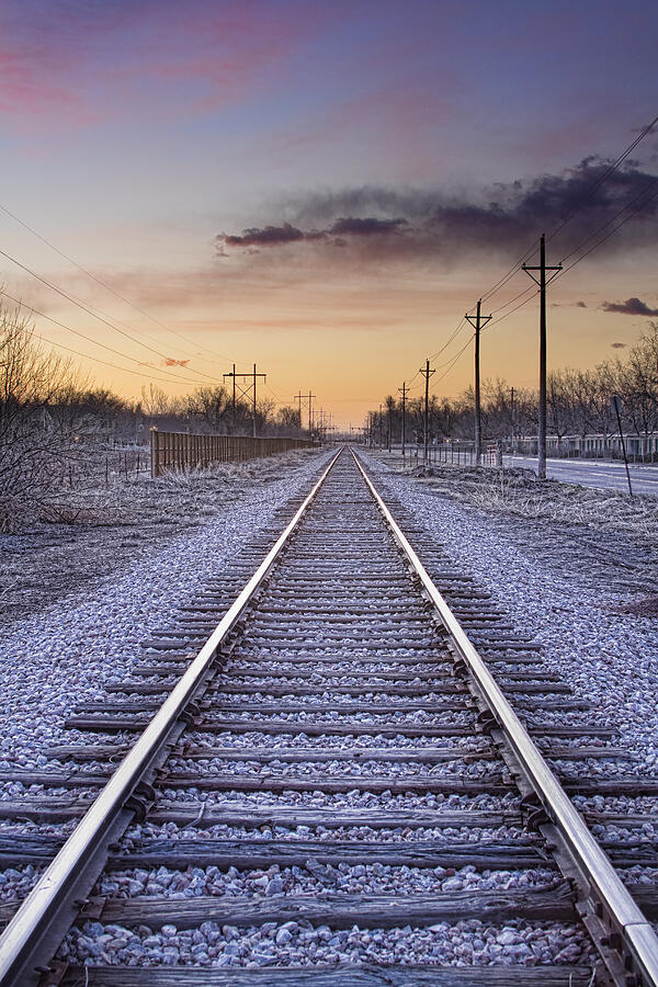 Train Tracks and Color Photograph by James BO Insogna