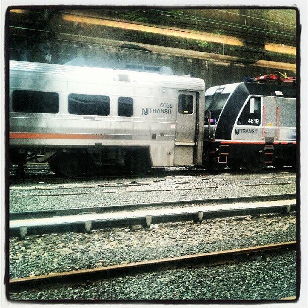 Train Photograph - #train #traffic #njtransit #railroads by Steven Young