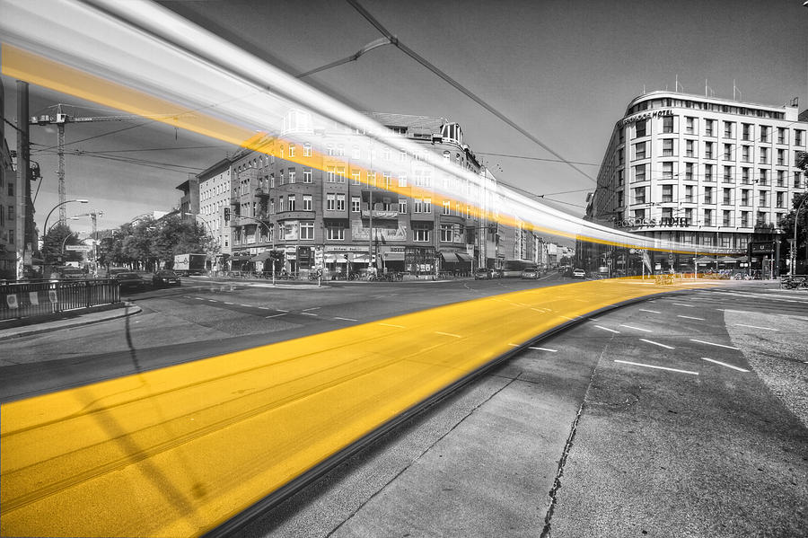 Tram Train Berlin Photograph by Marcus Klepper - Fine Art America