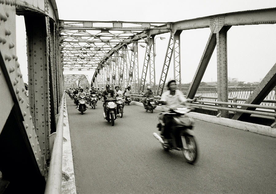 Trang Tien Bridge Photograph by Shaun Higson