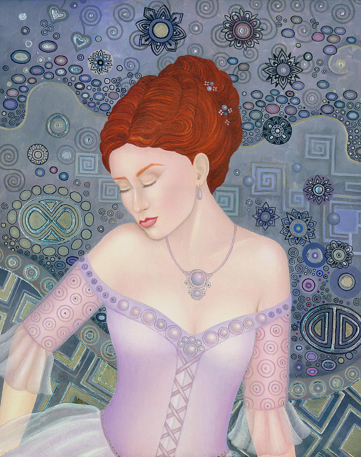 Fairy Painting - Tranquility by B K Lusk Fairy Painting - Tranquility by B K Lusk