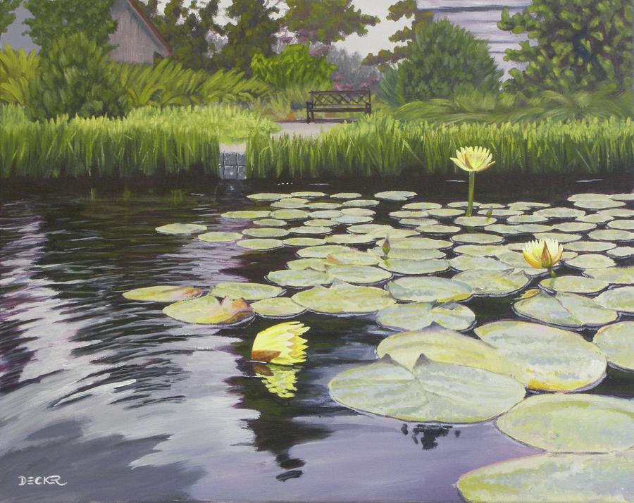 Tranquility Furman Botanical garden by Robert Decker Tranquility Furman Botanical garden by Robert Decker