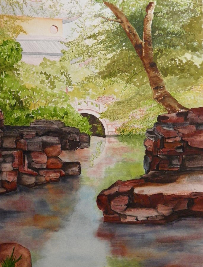 Tranquility Painting by Terry Honstead