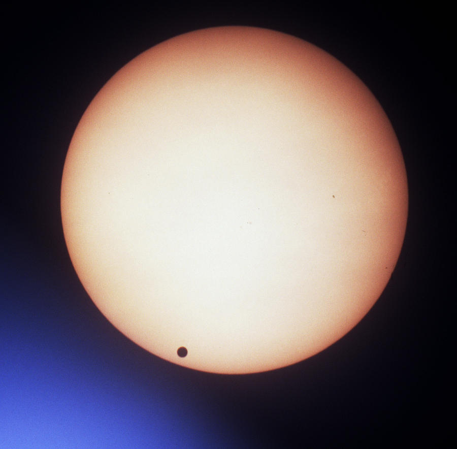 Space Photograph - Transit Of Venus, 8th June 2004 by Chris Madeley