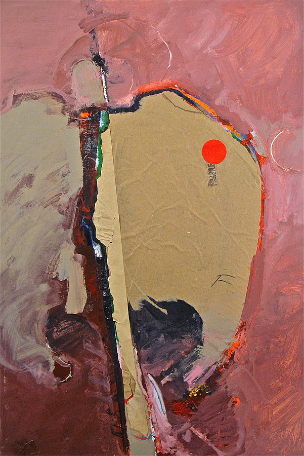 Transition 6  Fragile  Painting by Cliff Spohn