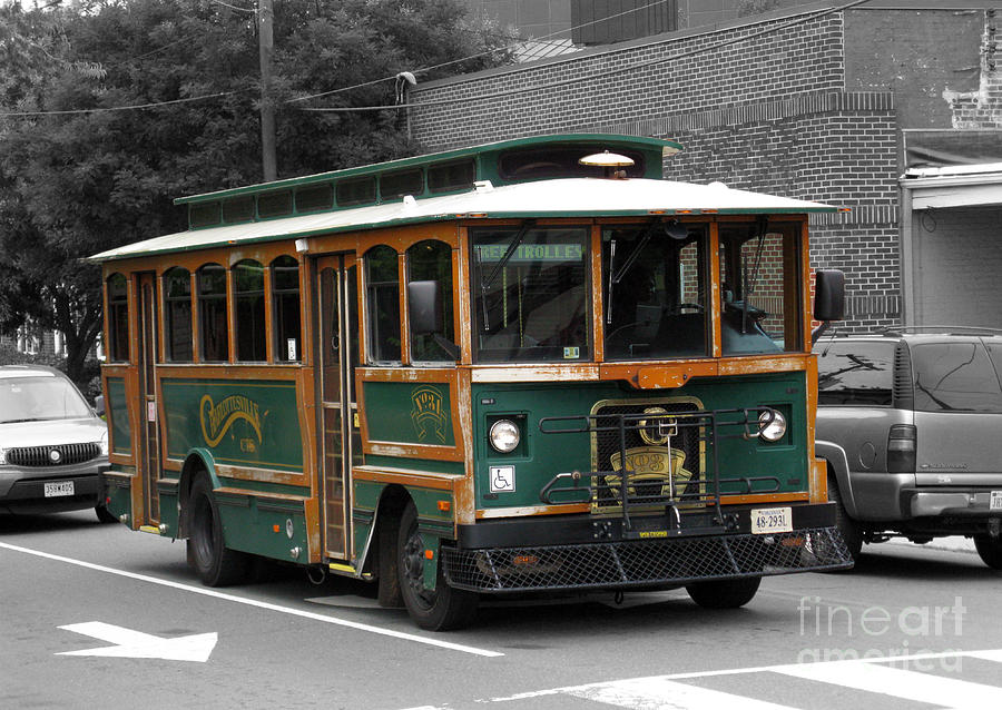 Transportation Photograph - Transportation. Charlottesville VA by Ausra Huntington nee Paulauskaite