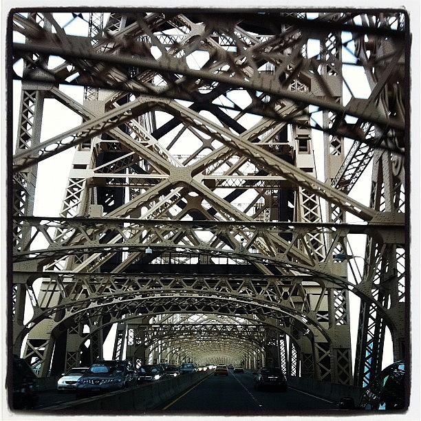 Bridge Photograph - #travel #newyork #ny #queens #bridge by Juan  Alcocer