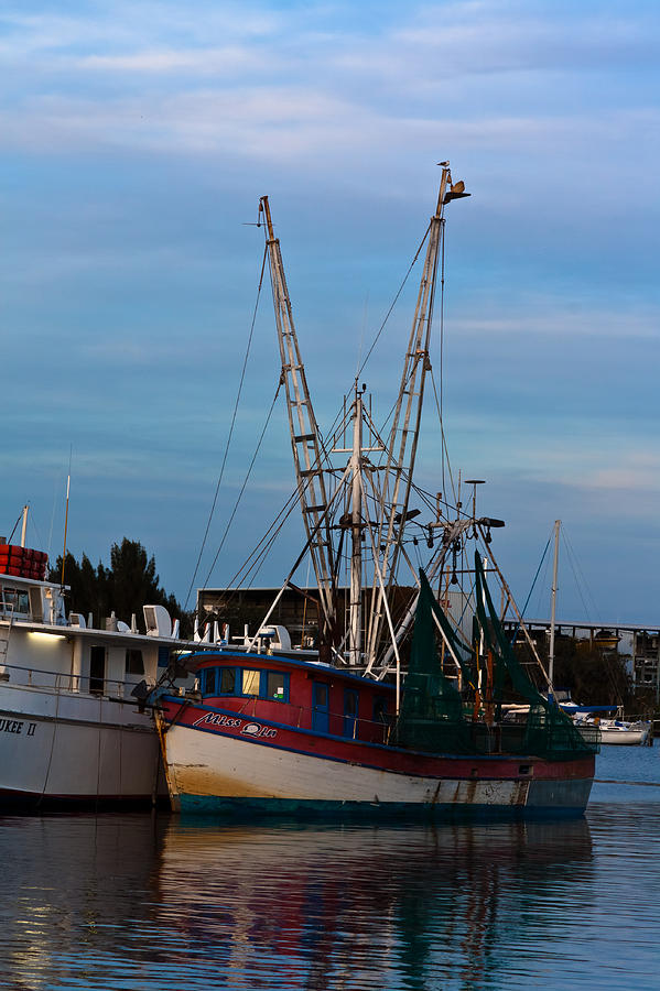 Trawler at Port Photograph by Ed Gleichman