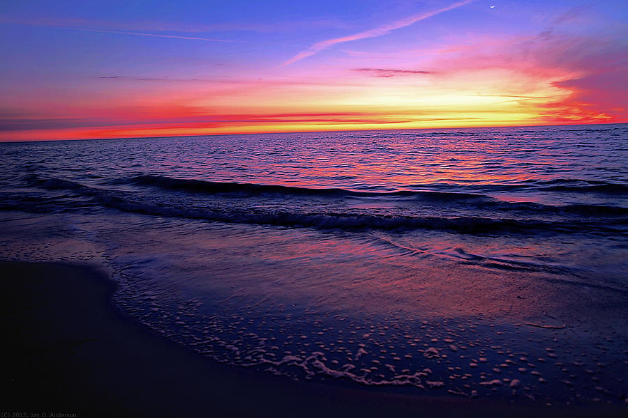 Treasure Island Sunset Photograph By Jay D Anderson Fine Art America