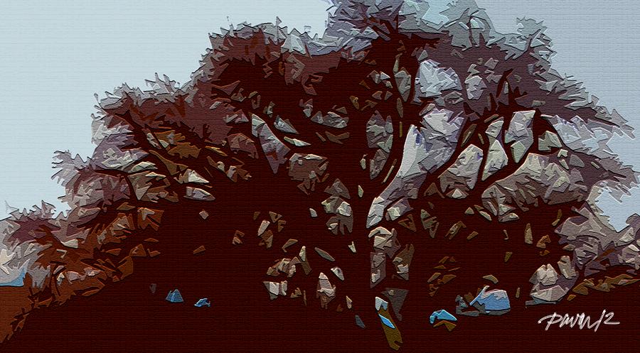 Tree-D Digital Art by Jim Pavelle