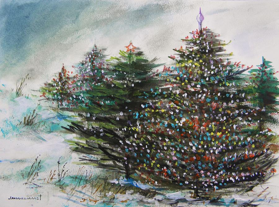 Tree Lot Painting by John Williams