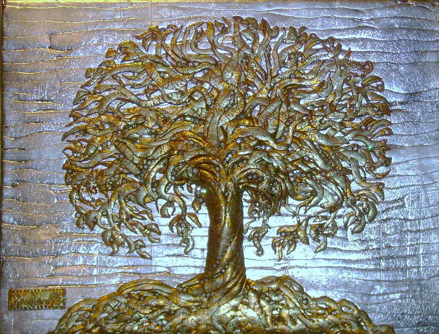 Tree Of Happiness by Luminita Feodoroff - Tree Of Happiness Relief ...