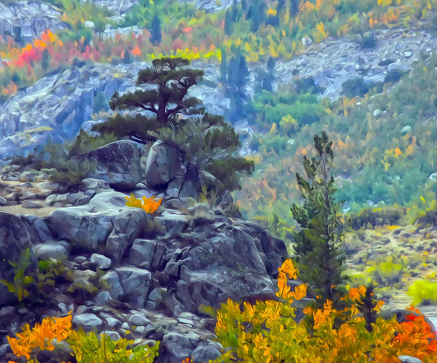 Tree on a hill by Frank Lee Hawkins Tree on a hill by Frank Lee Hawkins